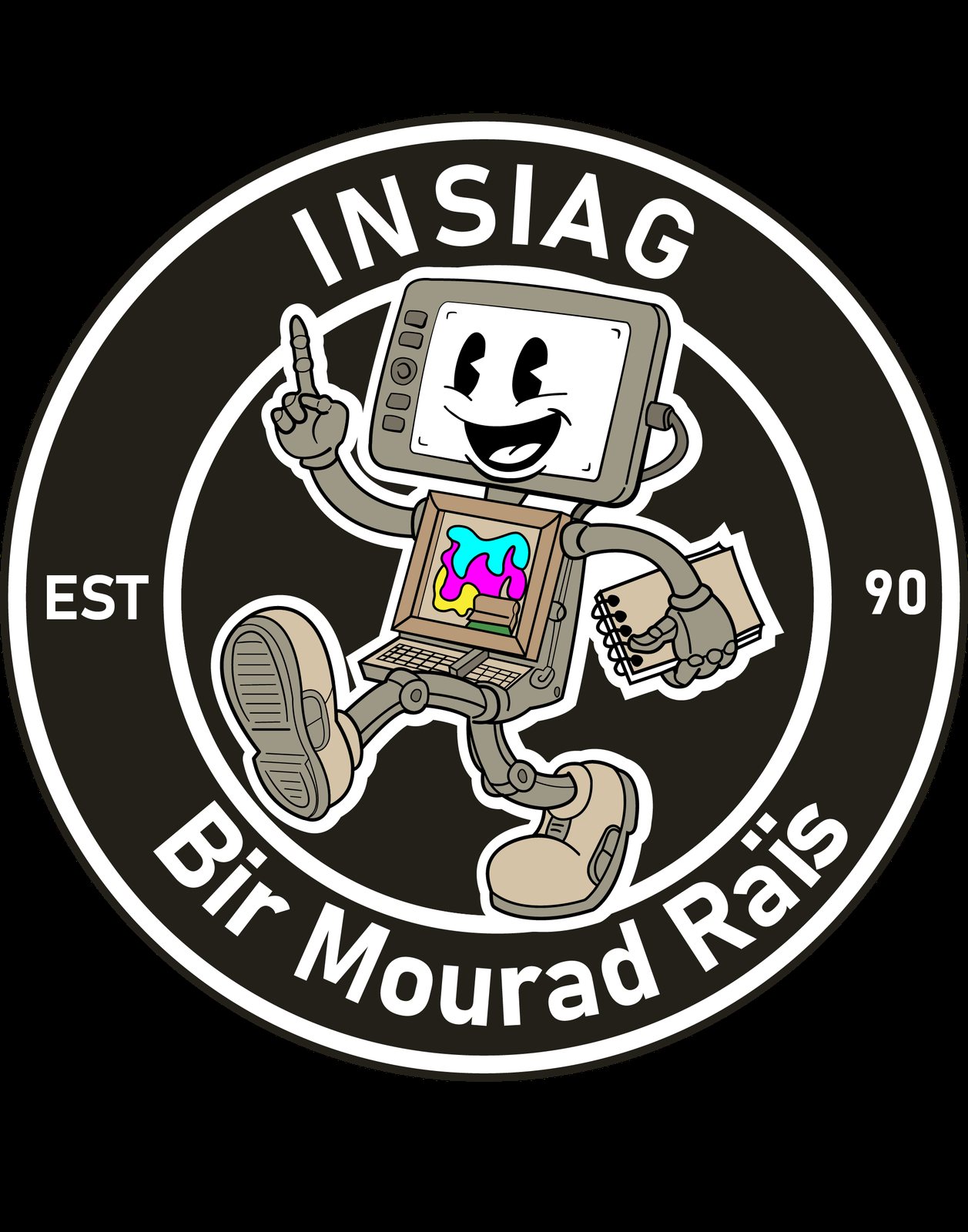 INSIAG mascot logo preview